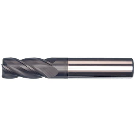 3/16x7/16x3/16x2 4FL .008 Corner Radius Multi-Helix Endmill No Flat, PowerA